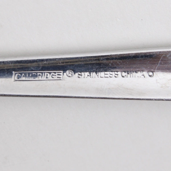 Cambridge Silver Boa Frost Pattern Stainless Teaspoon 7" Good Replacement