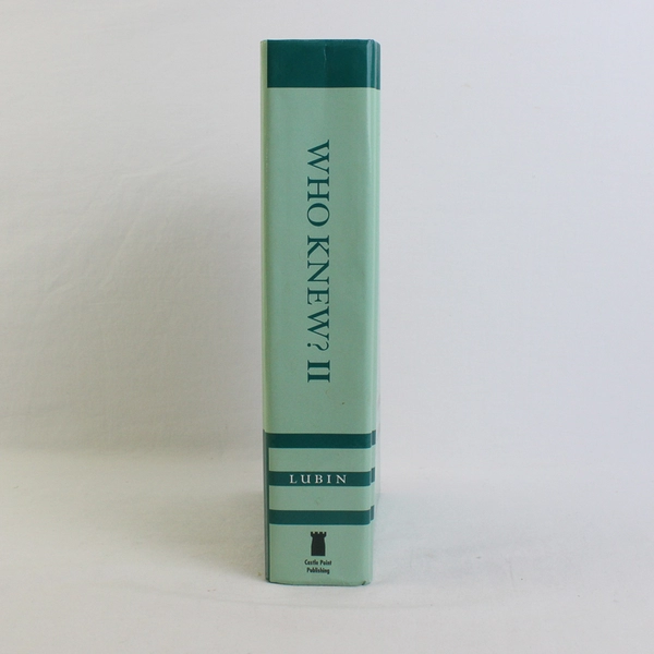 Who Knew? II Jeanne B. & Bruce Lubin Over 15,000 Tips 2009 Hardcover