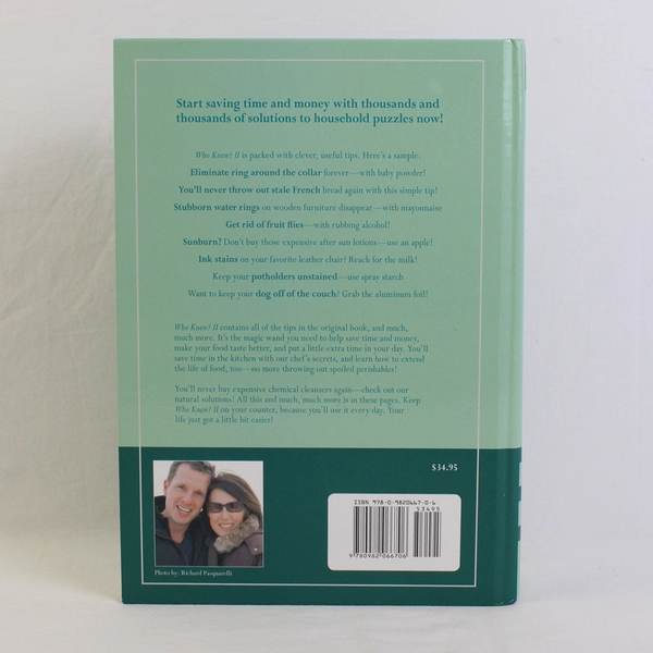 Who Knew? II Jeanne B. & Bruce Lubin Over 15,000 Tips 2009 Hardcover