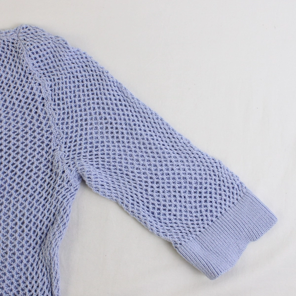 Ann Taylor Factory Pastel Purple Button Up Cardigan Sweater Women's Size M