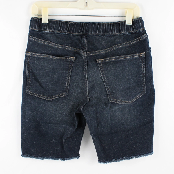 Old Navy Youth Boys XL (14-16) Dark Wash 360 Stretch Slim Denim Shorts