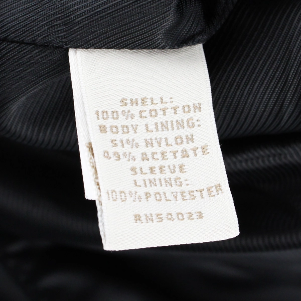 Banana Republic Men's 46R Black Striped Soft Cotton Suit Jacket