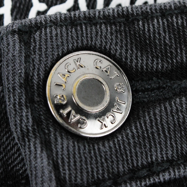 Cat & Jack Youth Girl's 10 Black Super Skinny Stretch Denim Jeans