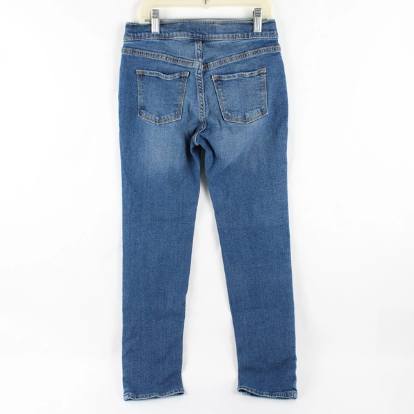 Old Navy Girls L (10/12) Medium Wash Skinny Pull-On Stretch Denim Jeans