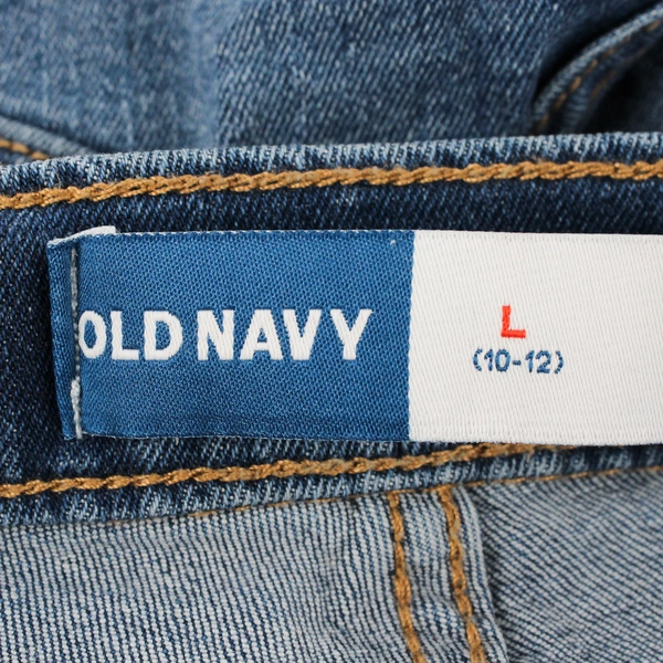 Old Navy Girls L (10/12) Medium Wash Skinny Pull-On Stretch Denim Jeans