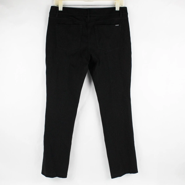 White House Black Market Women's 8P Black Stretch Slim Leg Dress Pants