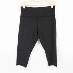 Zyia Active Women’s M (8-10) Solid Black Capri Style Athletic Leggings