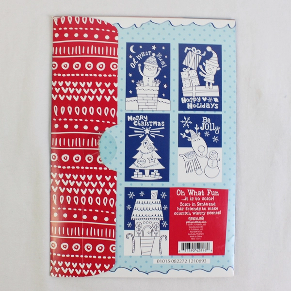 Oh What Fun: Velvet Coloring Sheets Gibby & Libby - New 