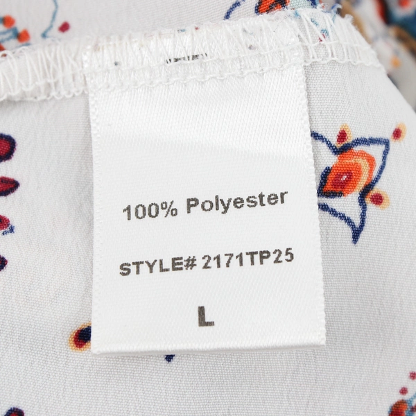 VERSE Women's L Multicolor Sleeveless Aztec Design Tunic Top Made in USA