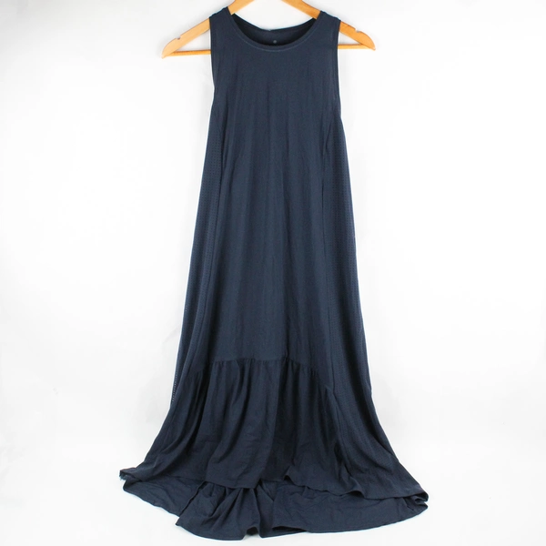 NWT Sweaty Betty Women's S Navy Blue Explorer Ace Midi Dress