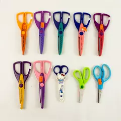 Lot of 10 Scissors - Used Craft/Office/Household