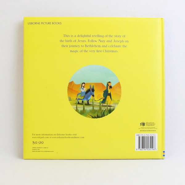 The Story of Baby Jesus Retold by Mary Kelly 2014 Padded Hardcover Good