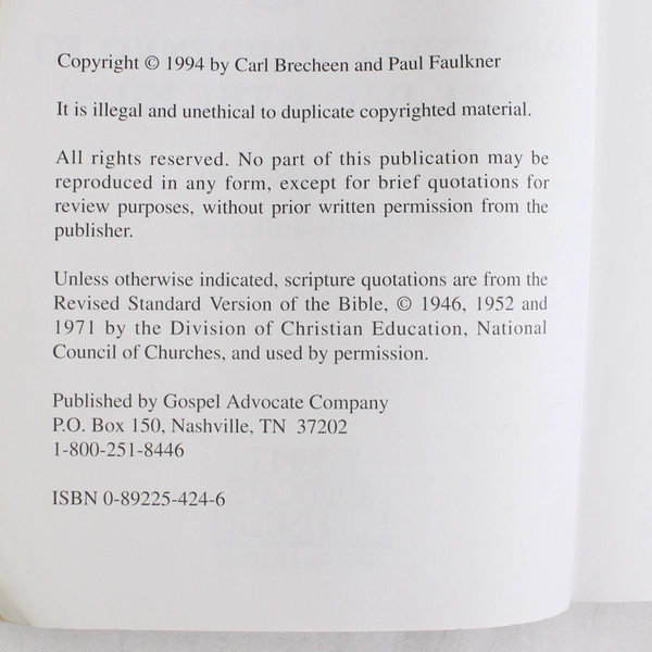 What Every Family Needs by Carl Brecheen Paul Faulkner 1994 Paperback