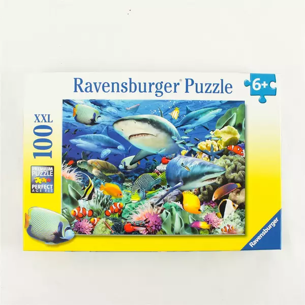 Ravensburger 100pc XXL Puzzle Shark Reef Sea Life Jigsaw