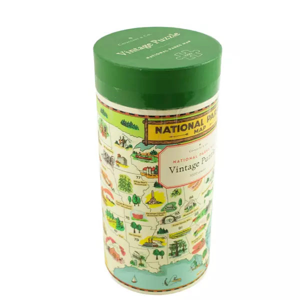 Cavallini & Co. National Parks Vintage 1000-Piece Puzzle - New