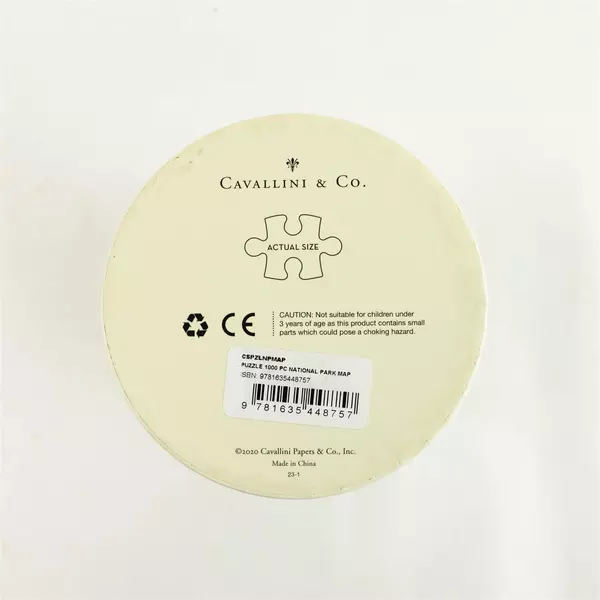 Cavallini & Co. National Parks Vintage 1000-Piece Puzzle - New