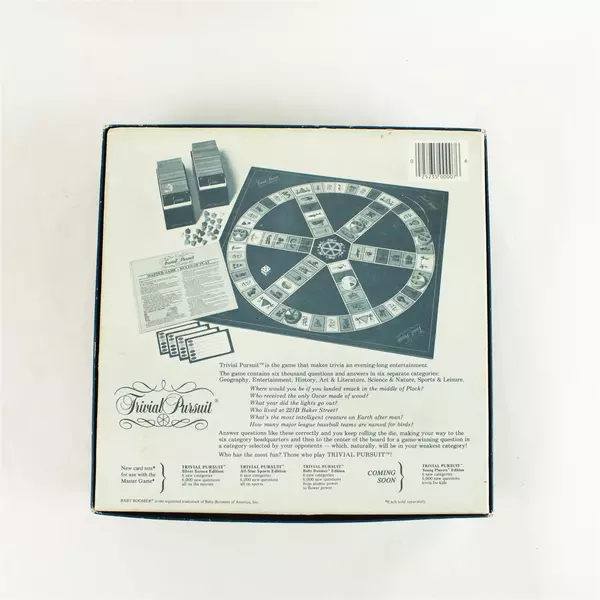 Trivial Pursuit Master Game Genius Edition 