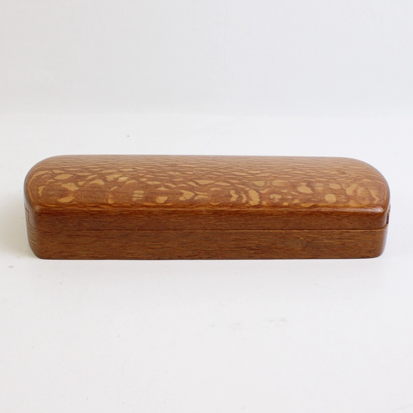 Vintage MCM Evergreen Fine Woodworking Handmade Slide Top Box