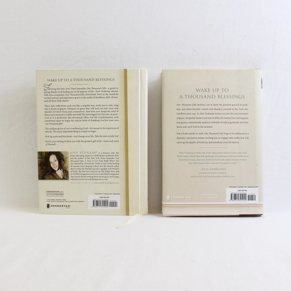 Lot of 2 One Thousand Gifts and One Thousand Gifts Devotional