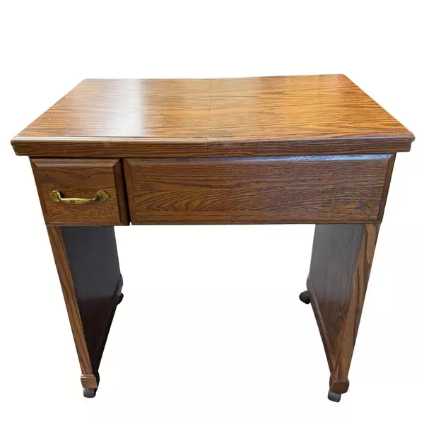 Vintage Sears Wood Sewing Table No Machine