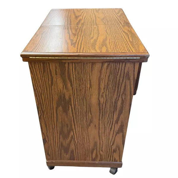 Vintage Sears Wood Sewing Table No Machine