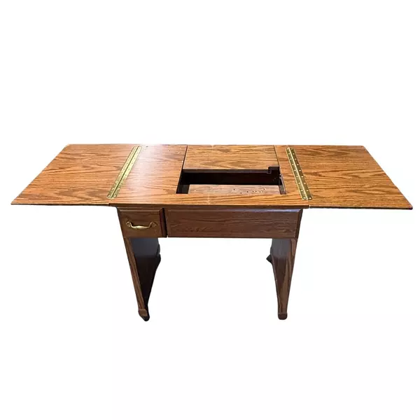 Vintage Sears Wood Sewing Table No Machine