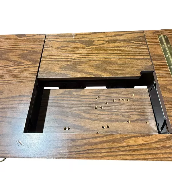Vintage Sears Wood Sewing Table No Machine