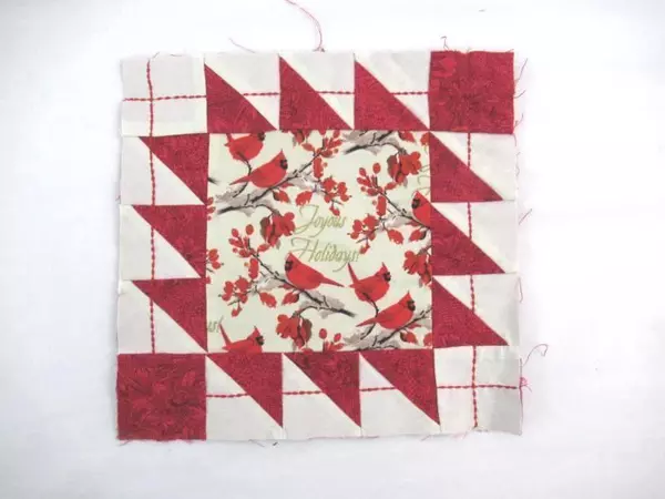 Wilmington Prints Flannel Fabric Remnants Lot Quilting Craft Green Red Patchwork