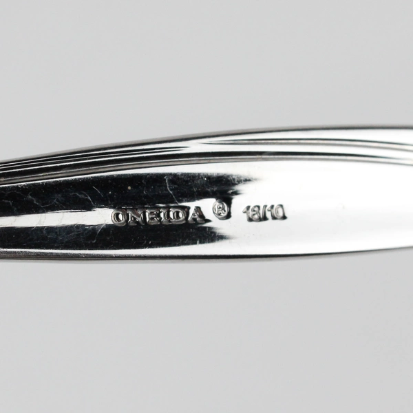 Lot Of 5 Oneida Camlynn Stainless Steel Flatware Soup Spoons (Tablespoons)