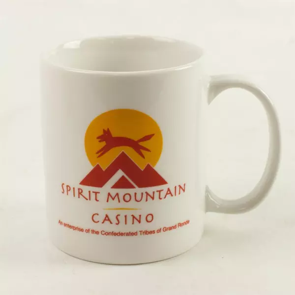 Spirit Mountain Casino Ceramic Coffee Mugs 
