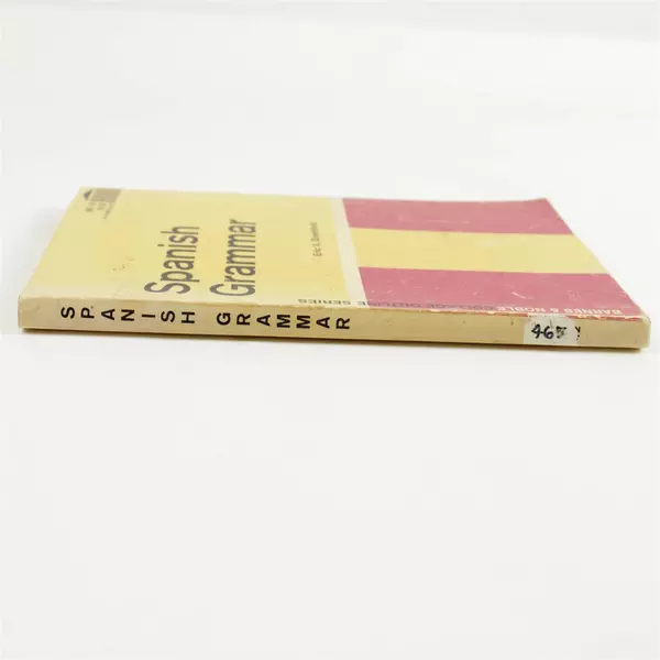 Barnes & Noble College Series Spanish Grammar 1971 