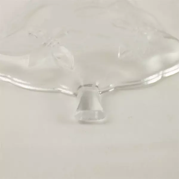 Mikasa Clear Glass Christmas Tree Candy Dish 7.5" Tall 