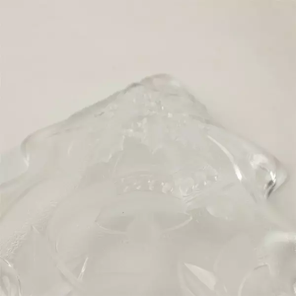 Mikasa Clear Glass Christmas Tree Candy Dish 7.5" Tall 