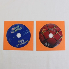 Lot Of 2 Discs Happy Gilmore & Spider-Man 2 (DVD, 1996, 2004, No DVD Cases)
