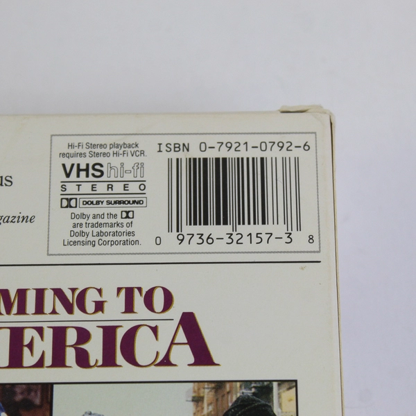 Coming To America VHS, 1988 Eddie Murphy, #32157