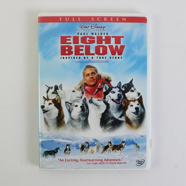 Walt Disney's Eight Below DVD, 2006 Walt Disney Pictures Paul Walker Action