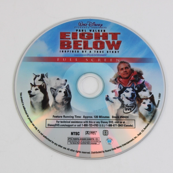 Walt Disney's Eight Below DVD, 2006 Walt Disney Pictures Paul Walker Action