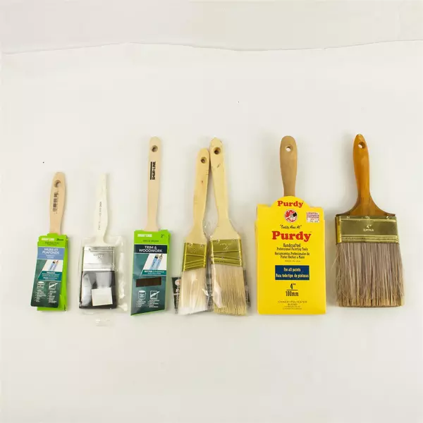 Lot of 7 Paint Brushes Assorted Sizes Art & Craft 