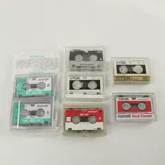 Lot of 7  60min Blank Microcassettes for Dictation Recorders