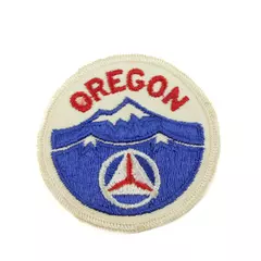 Vintage Oregon Civil Air Patrol Patch 3" Round Embroidered Collectible