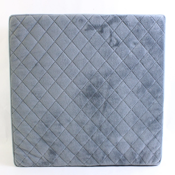 Comfortanza Chair Seat Cushion Thick Memory Foam Blue Square 16" x 16" x 5"