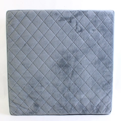 Comfortanza Chair Seat Cushion Thick Memory Foam Blue Square 16" x 16" x 5"