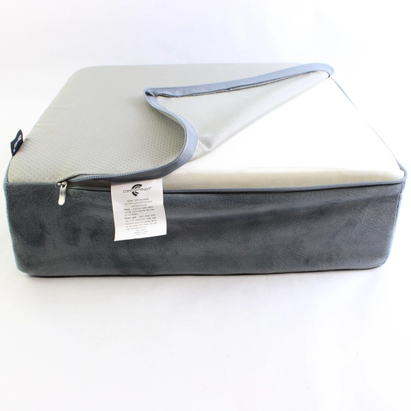 Comfortanza Chair Seat Cushion Thick Memory Foam Blue Square 16" x 16" x 5"