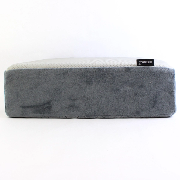 Comfortanza Chair Seat Cushion Thick Memory Foam Blue Square 16" x 16" x 5"