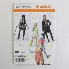 Simplicity Elaine Heigl Designs 2525 Costumes Women's Size HH (6, 8, 10, 12)