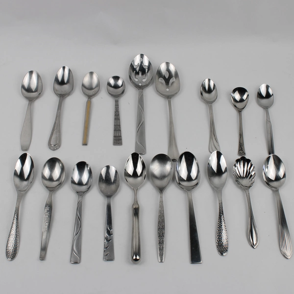 Mixed Lot of 20 Stainless Steel Spoons Wedding Event Flatware