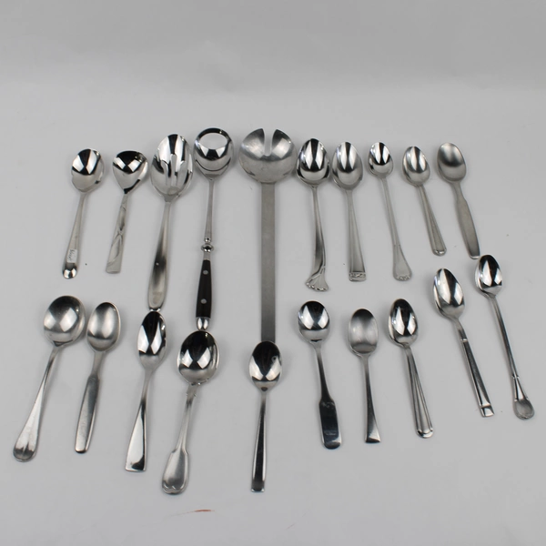 20 Pc Mixed Lot Stainless Steel Spoons Wedding Event Flatware