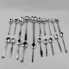 20 Pc Mixed Lot Stainless Steel Spoons Wedding Event Flatware