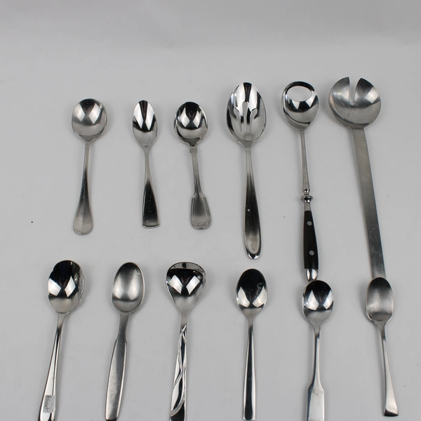 20 Pc Mixed Lot Stainless Steel Spoons Wedding Event Flatware