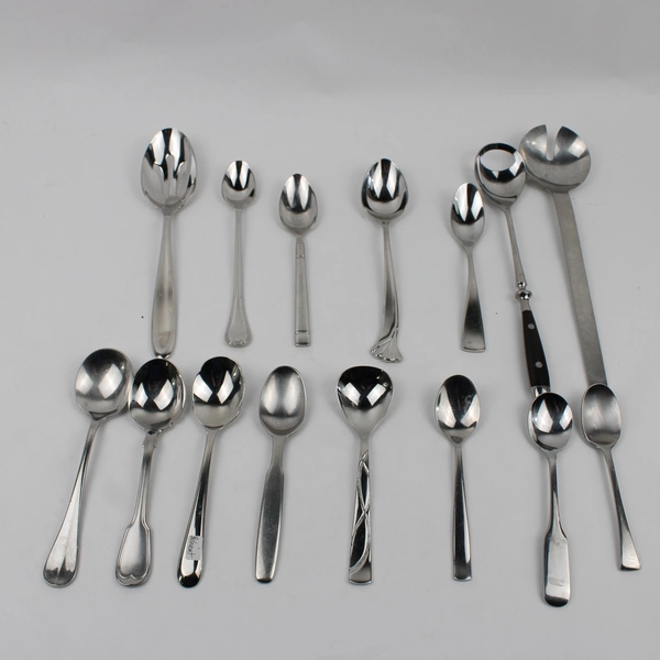 20 Pc Mixed Lot Stainless Steel Spoons Wedding Event Flatware